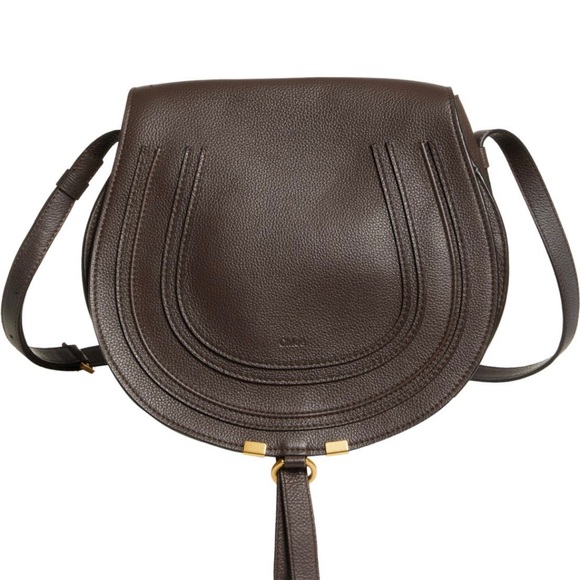 Chloe Handbags - Chloé Medium Marcie Leather Shoulder
Bag